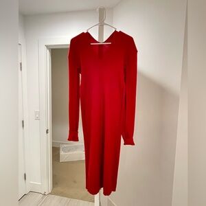 JNBY sweater dress red NEW